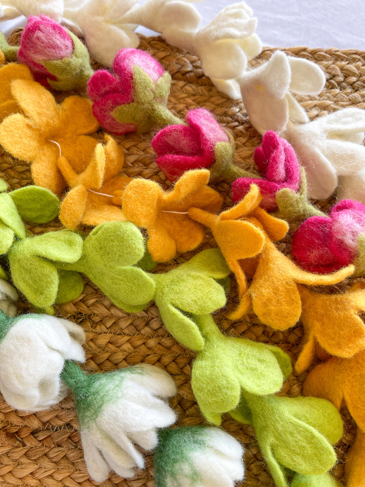 Felt Lei Garland