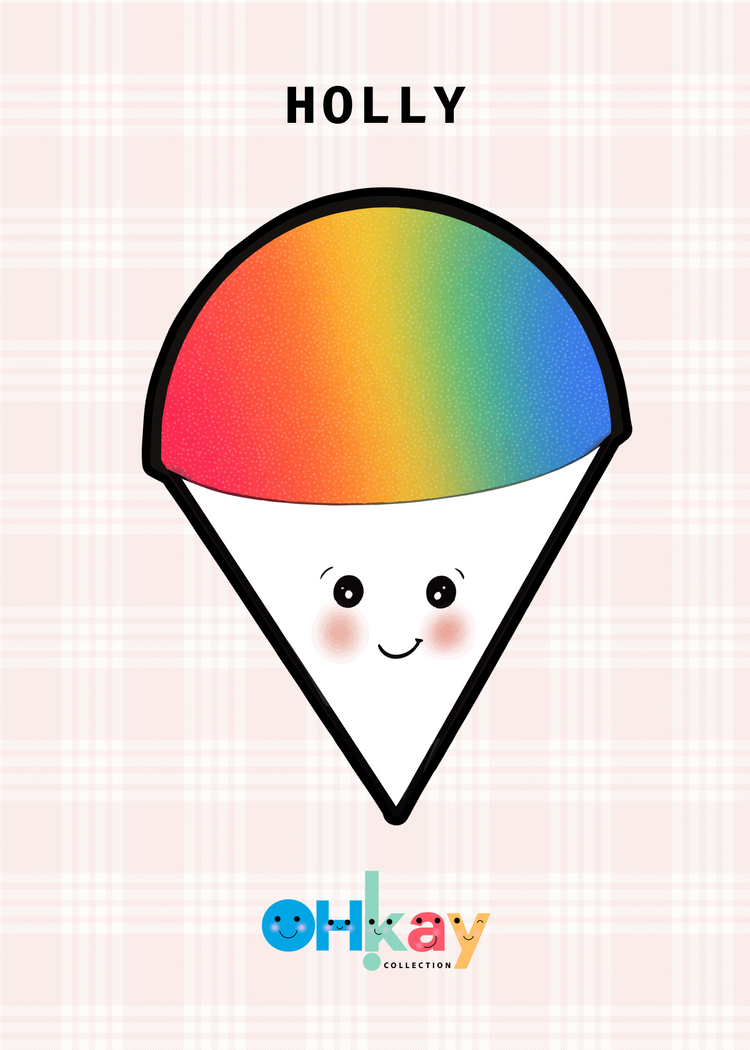 shave ice ornament