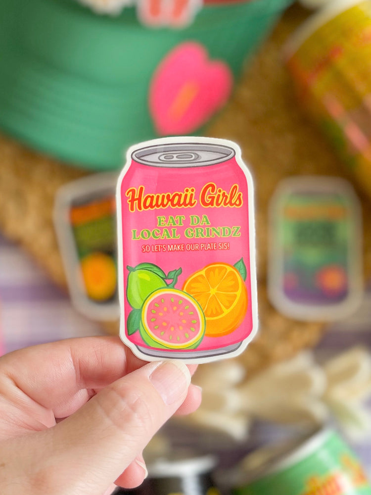 Hawaiʻi Girls Juicy Stickers