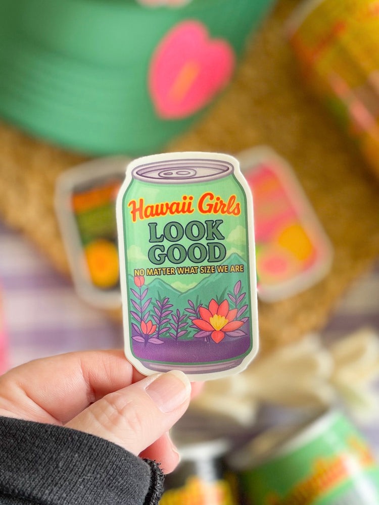 Hawaiʻi Girls Juicy Stickers