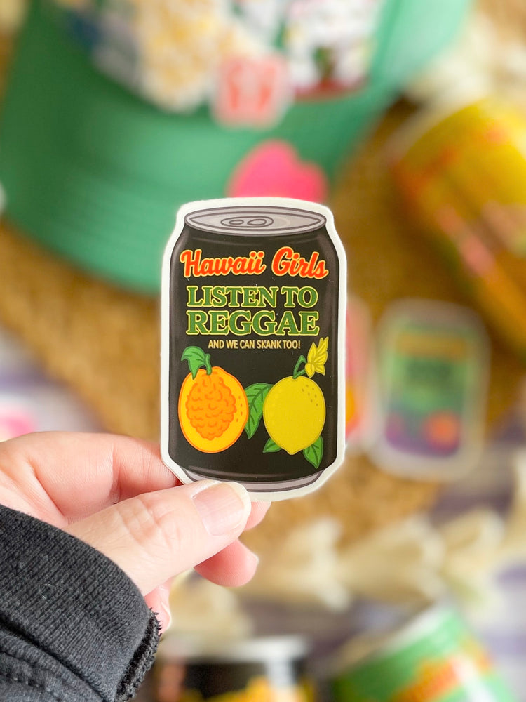 Hawaiʻi Girls Juicy Stickers