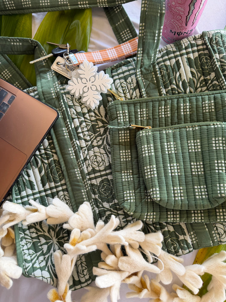 Green Tutu Lady Bag, Pouch, Coin Purse