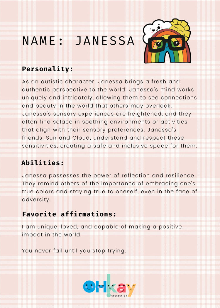 rainbow ornament description