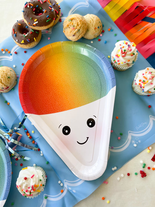 Shave Ice Party Plate