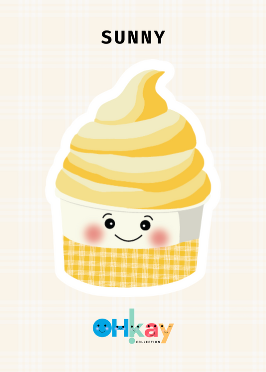 Dole Whip Ornament - Sunny