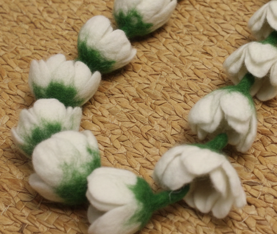 Felt Lei Garland