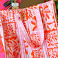 Hibiscus (Pink & Orange) Tutu Lady Bag, Pouch, Coin Purse