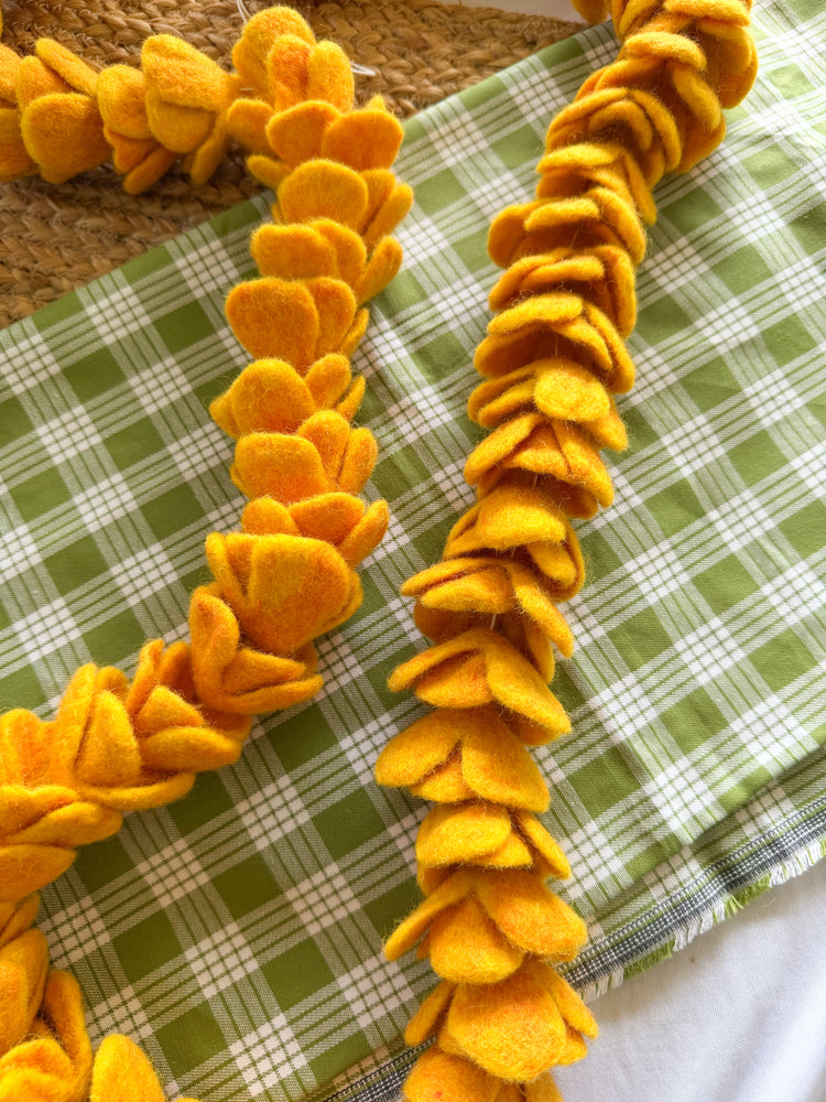 Felt Lei Garland