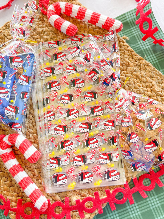 Christmas cellophane Treat Bags