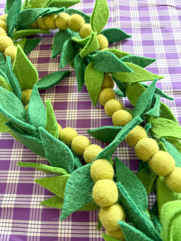 Felt Lei Garland