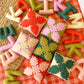 Quilt pattern ornament set
