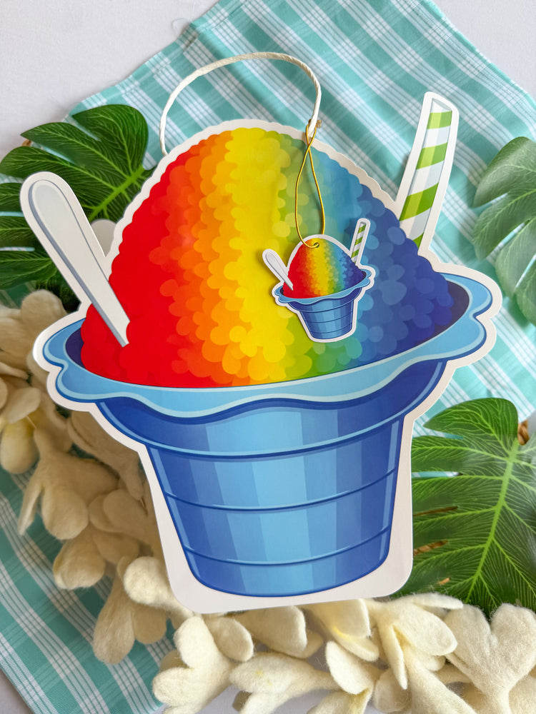 Shave Ice Favor Bag