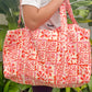 Quilted Duffle Bag