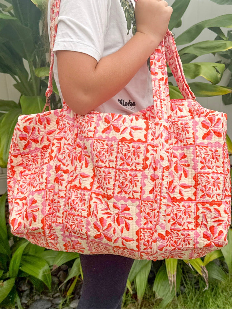 Quilted Duffle Bag