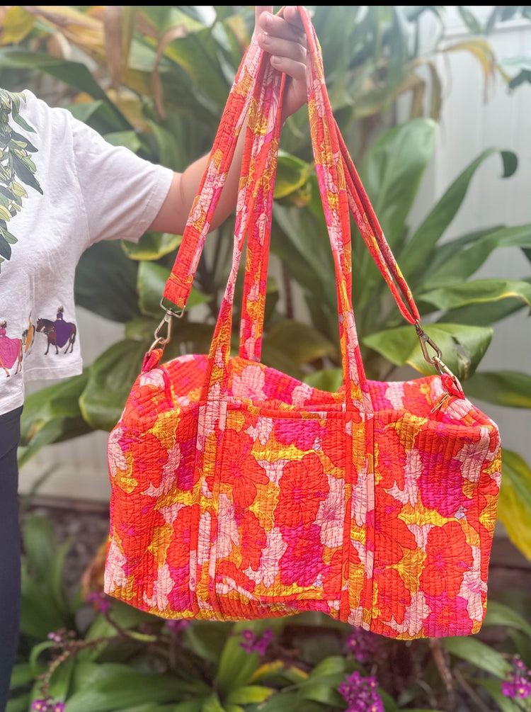 Quilted Duffle Bag