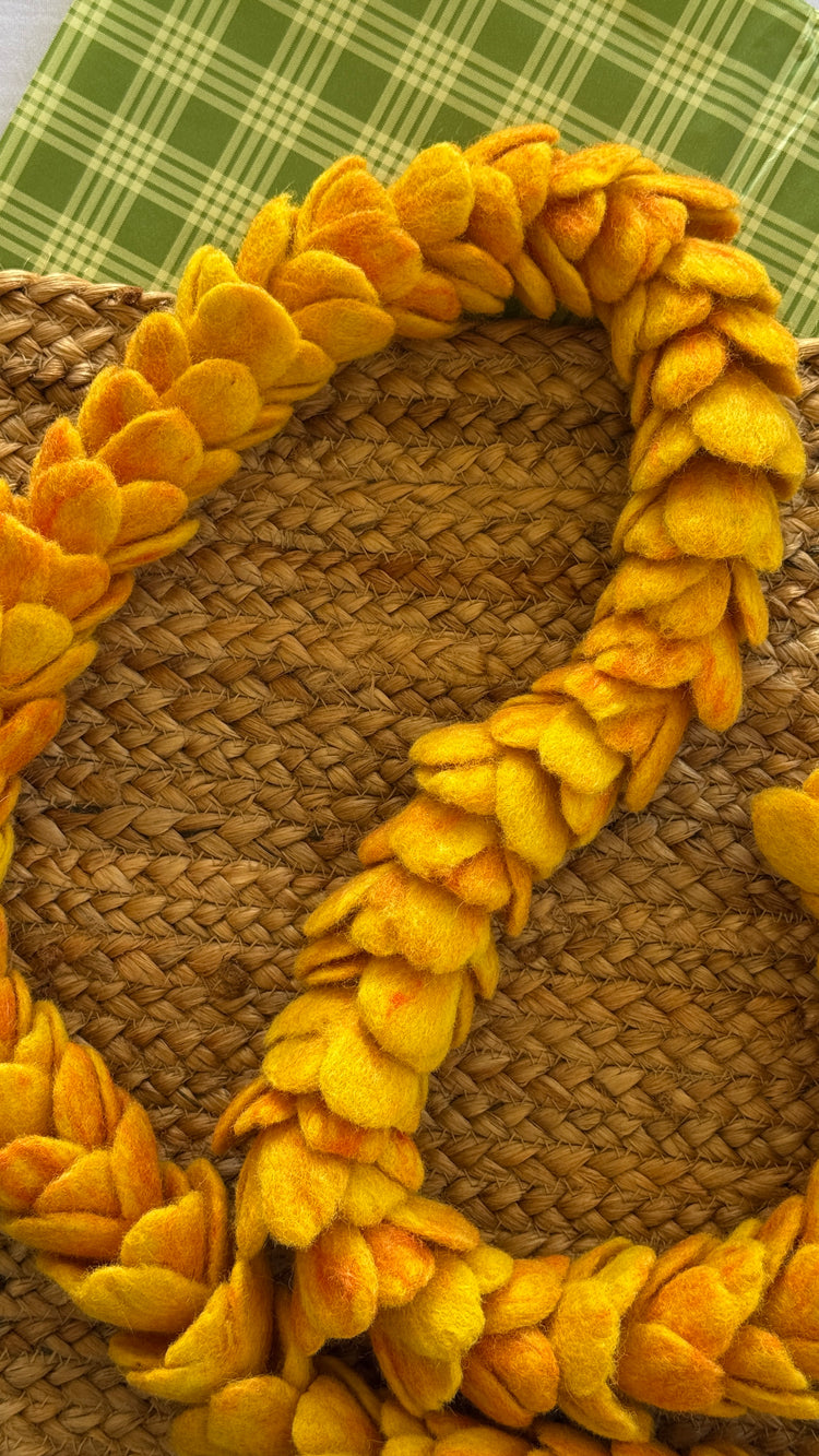Felt Lei Garland