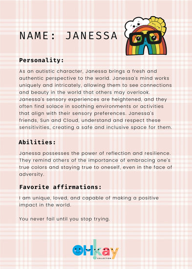 rainbow ornament description