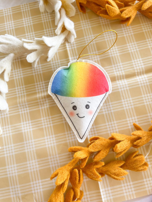 Shave Ice Ornament - Holly